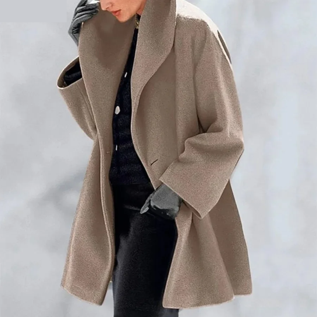 Piuma cappotto donna