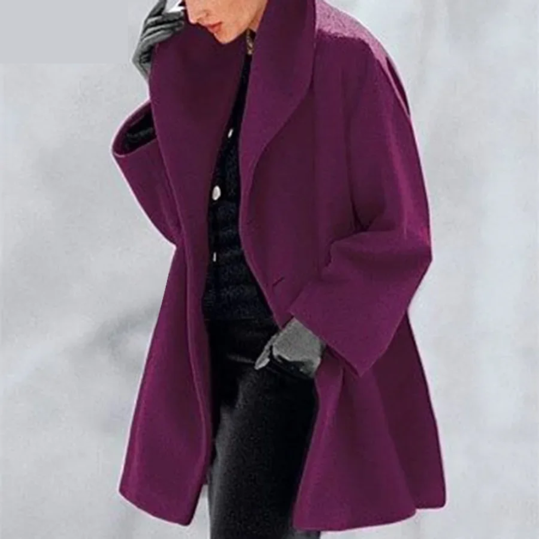 Piuma cappotto donna