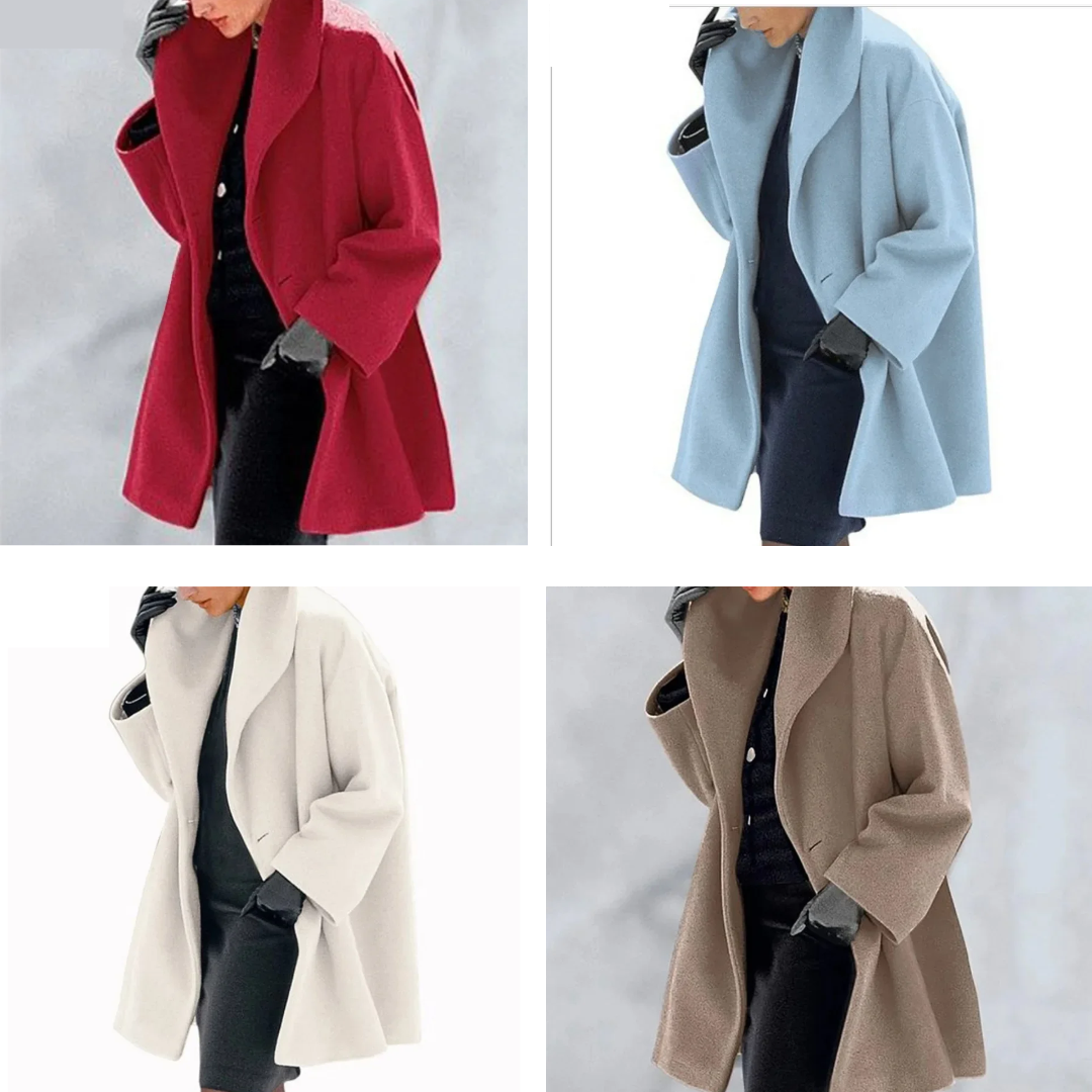 Piuma cappotto donna