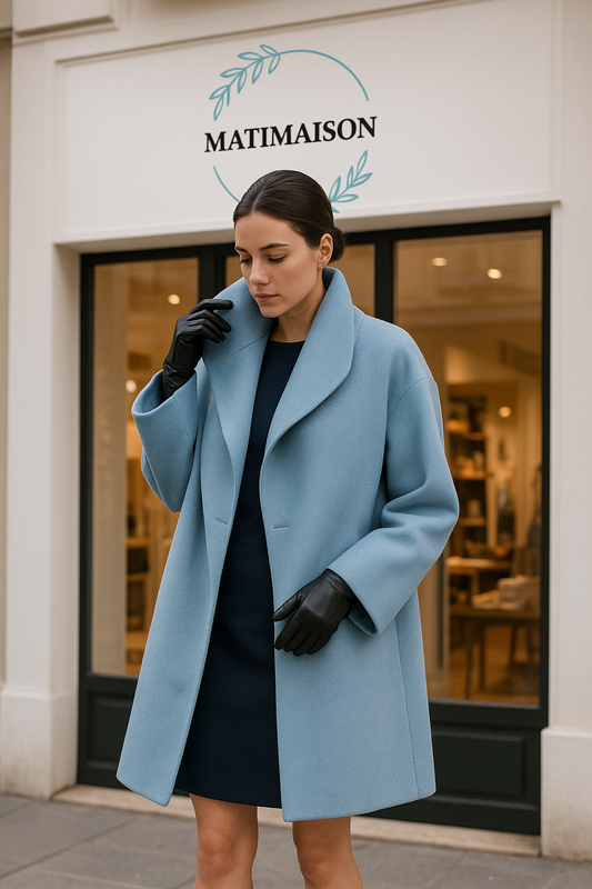 Piuma cappotto donna
